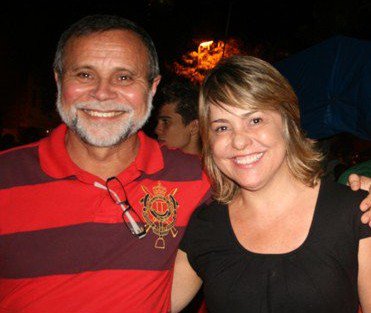 Nilto e Lucia Marinho.