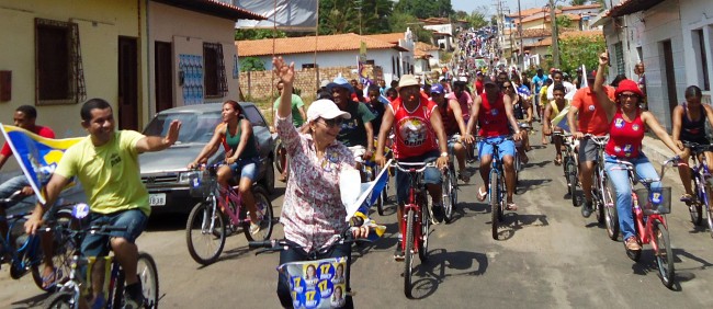 Amigos e simpatizantes de Mary Guerreiro promovem a maior pedalada da Baixada maranhense