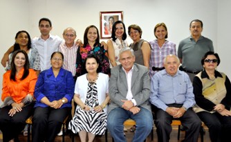 Secretário Pedro Fernandes com os membros do Conselho Estadual de Educação