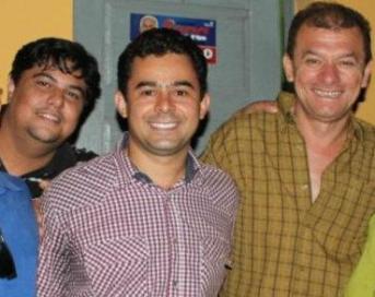Paulim Bandeira, Eric Costa e o saudoso Aldo Andrade.