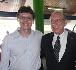 João Marcelo e o senador João Alberto.